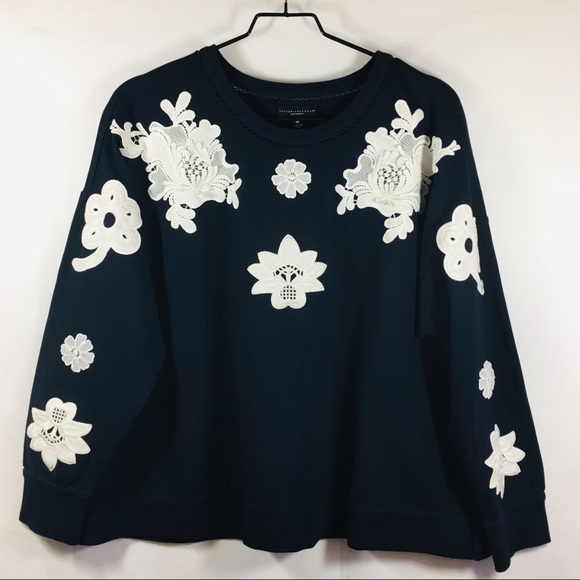 Victoria Beckham for Target Sweatshirt With Lace - Picture 2 of 6